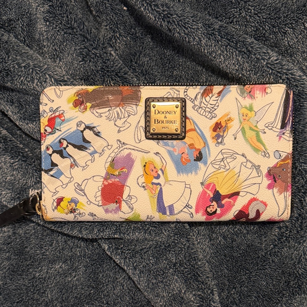 Dooney & Bourke Disney Ink & Paint Wallet